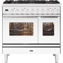 Plīts ar cepeškrāsni Professional Plus 900 mm PD096WE3 6 degļi