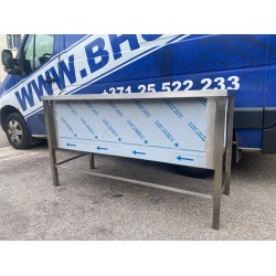 Laisvai pastatoma nerūdijančio plieno vonelė 1600 mm