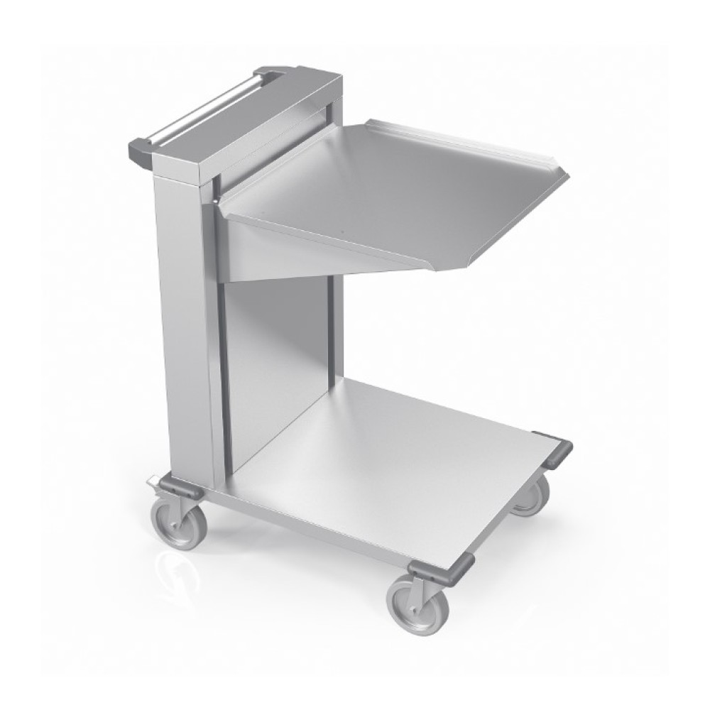 Professional Stainless Steel Dishwasher Basket Trolley