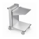 Professional Stainless Steel Dishwasher Basket Trolley