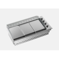 Встраиваемый уличный гриль 100 см, Professional Plus HBBQ100