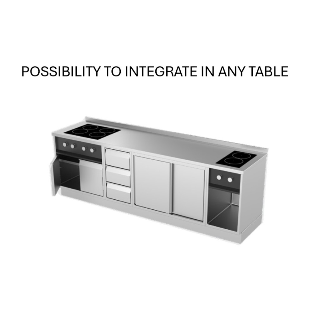 500 SEMI PRO Induction stove INDCT4-SEMI-R  (with generator box)