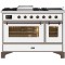 Ilve Majestic M12FIDNE3 120 см 4 конфорки + двойная индукционная зона + двойная зона готовки