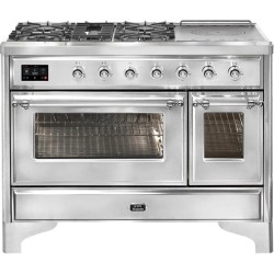 Ilve Majestic M12SDNE3 120 см 6 конфорок + 1 расширенная зона приготовления