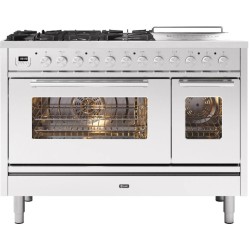 Plīts ar cepeškrāsni Professional Plus 120 cm P12SWE3 5 degļi + palielināta cepšanas zona