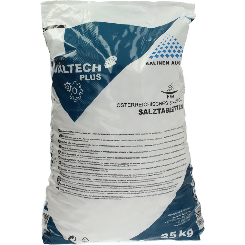 Salt tablets for water softener 25 kg