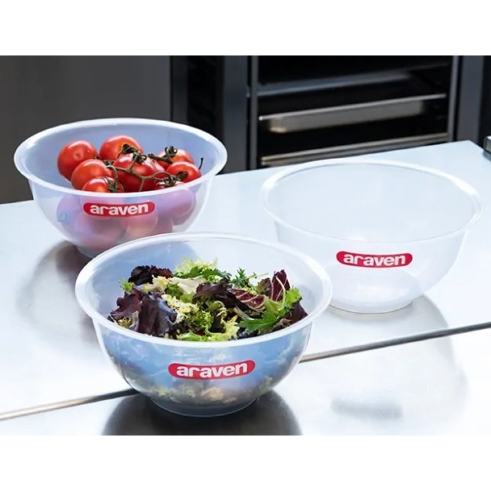 Transparent Polypropylene bowl 7 l