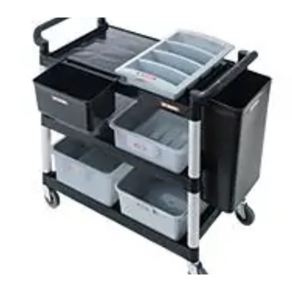 Small horizontal 2- drawer organiser