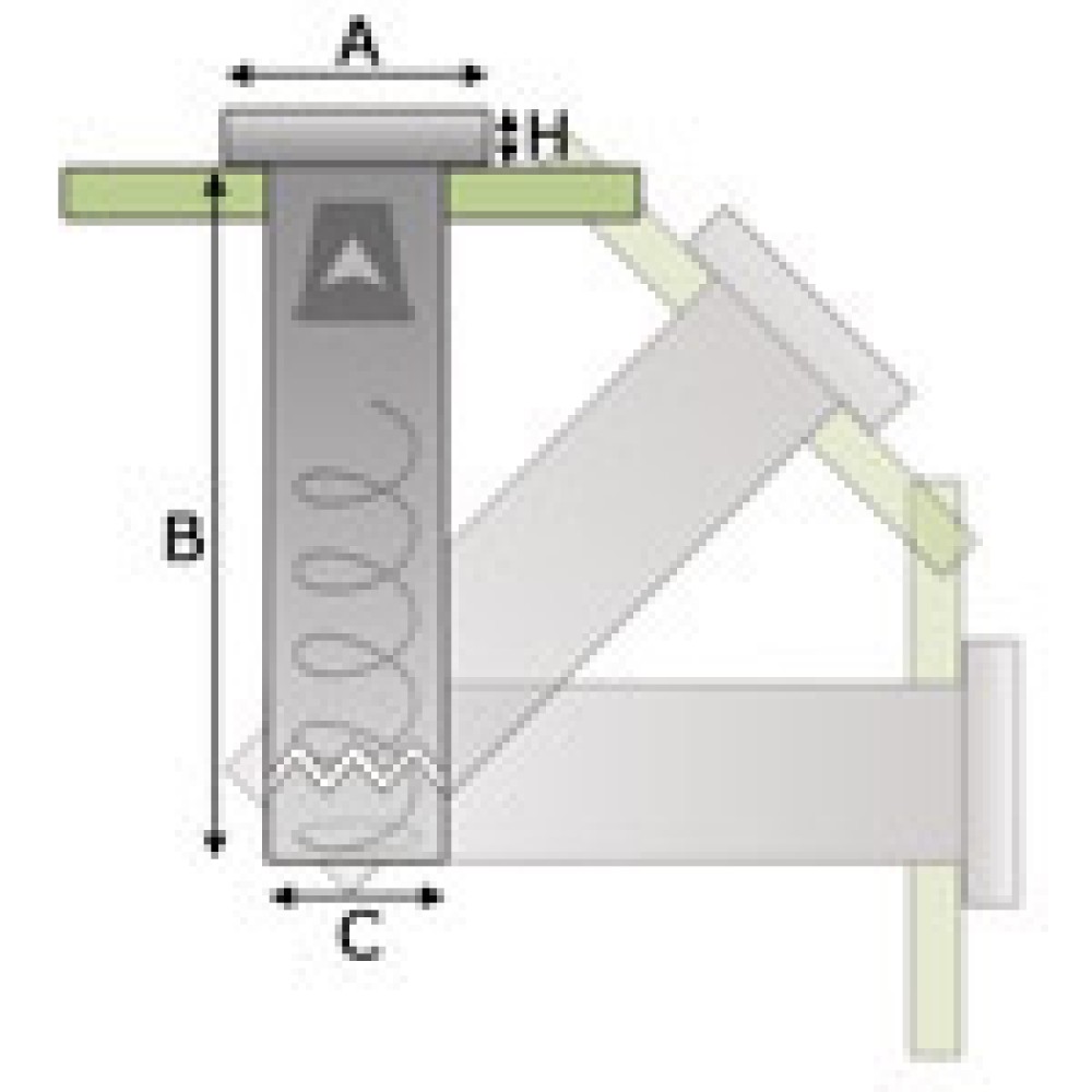 Distributeur pour verres jetables B22