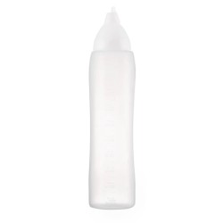 Sauce dispenser non drip white 1000 ml 