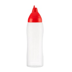 Sauce dispenser non drip red 750 ml 