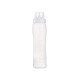 Squeeze sauce bottle 3 nozzle 50 cl