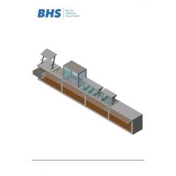 Food serving line