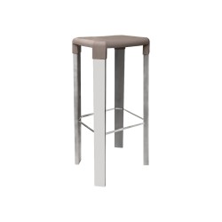 Oslo High Stool Alum