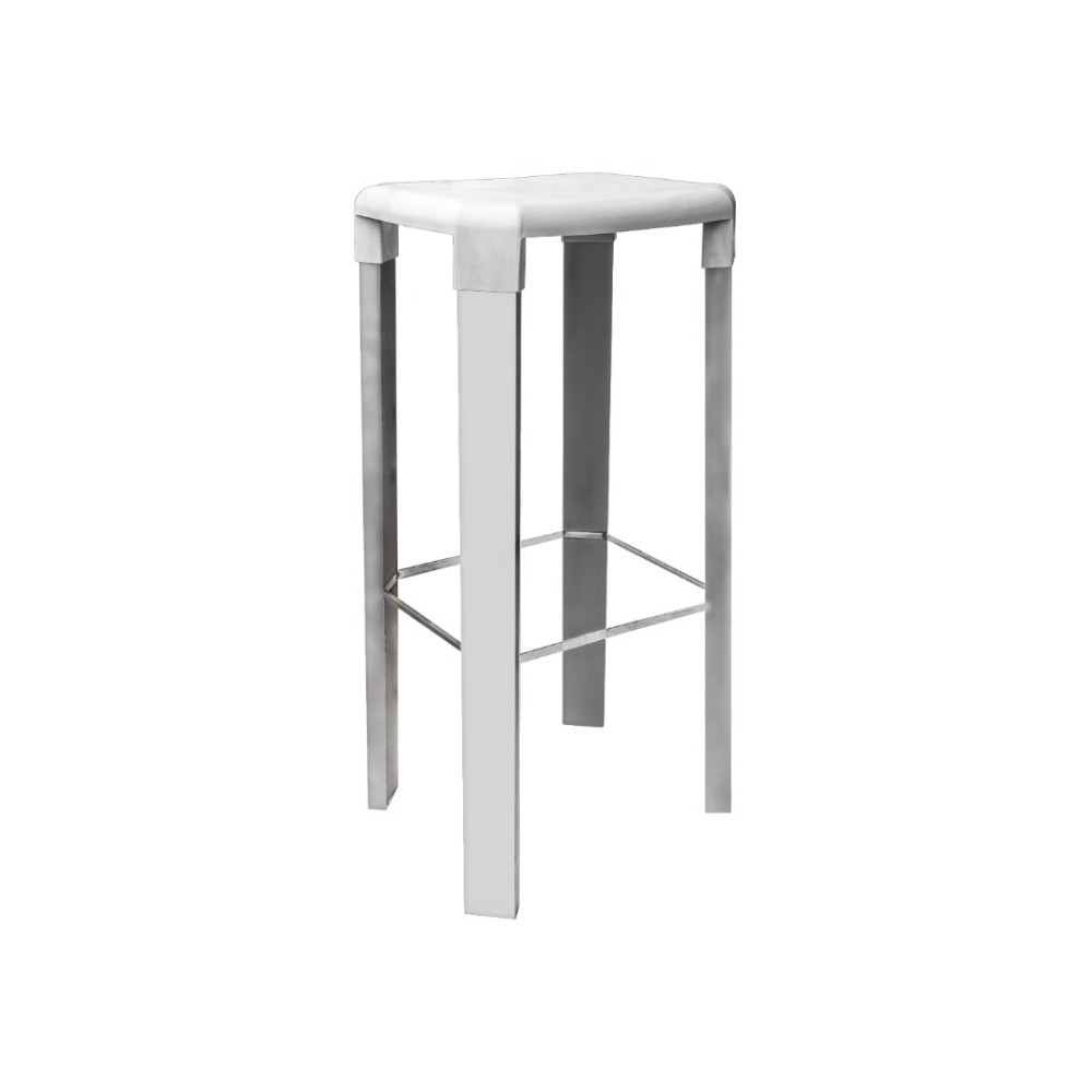 Oslo High Stool Alum