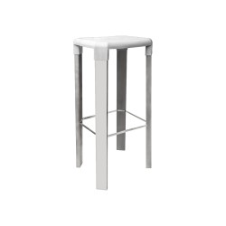 Oslo High Stool Alum