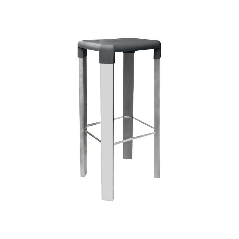 Oslo High Stool Alum