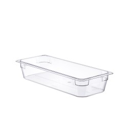 GN 2/4 h-100 mm polycarbonate container