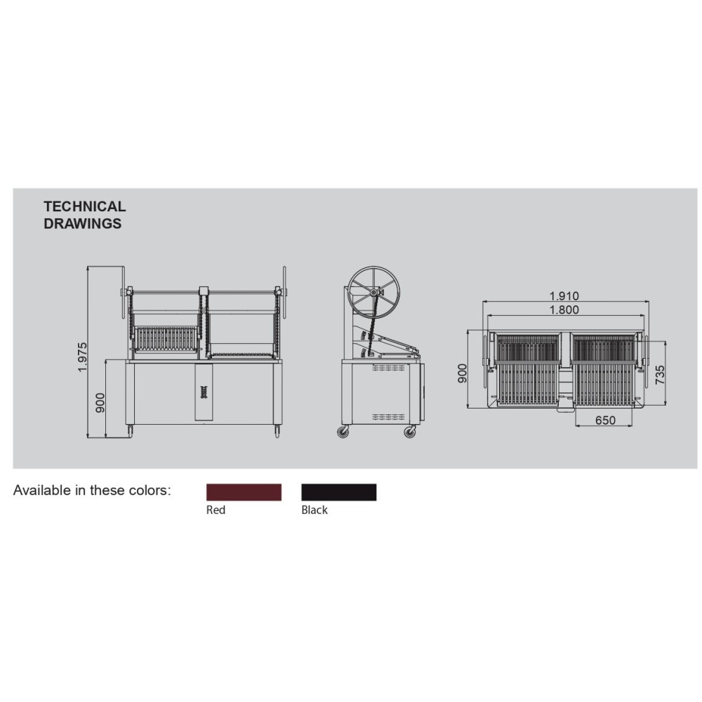Ultimate Charcoal Oven DP180S