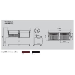 Charcoal Oven  P235S 