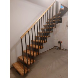 A group of stairs for a private house