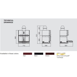 Charcoal Oven C Type 300c