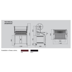 Charcoal Oven  P120S