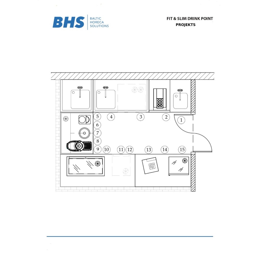 Drawing Fit & Slim drink point