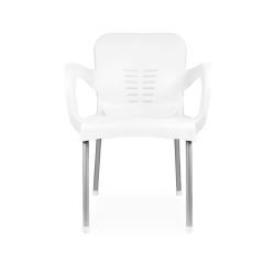 Chaise Bistro White