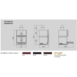 Charcoal Oven C Type 400