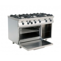 Gas stove with gas oven FAST 700 F7/KUG6LN