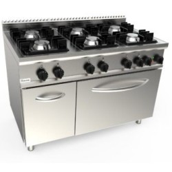 Gas stove with electric oven Lady 700 L7/KUPG6LE.6M