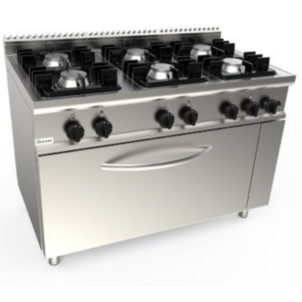 Gas stove with gas oven Lady 700  L7/KUPG6FM.6M