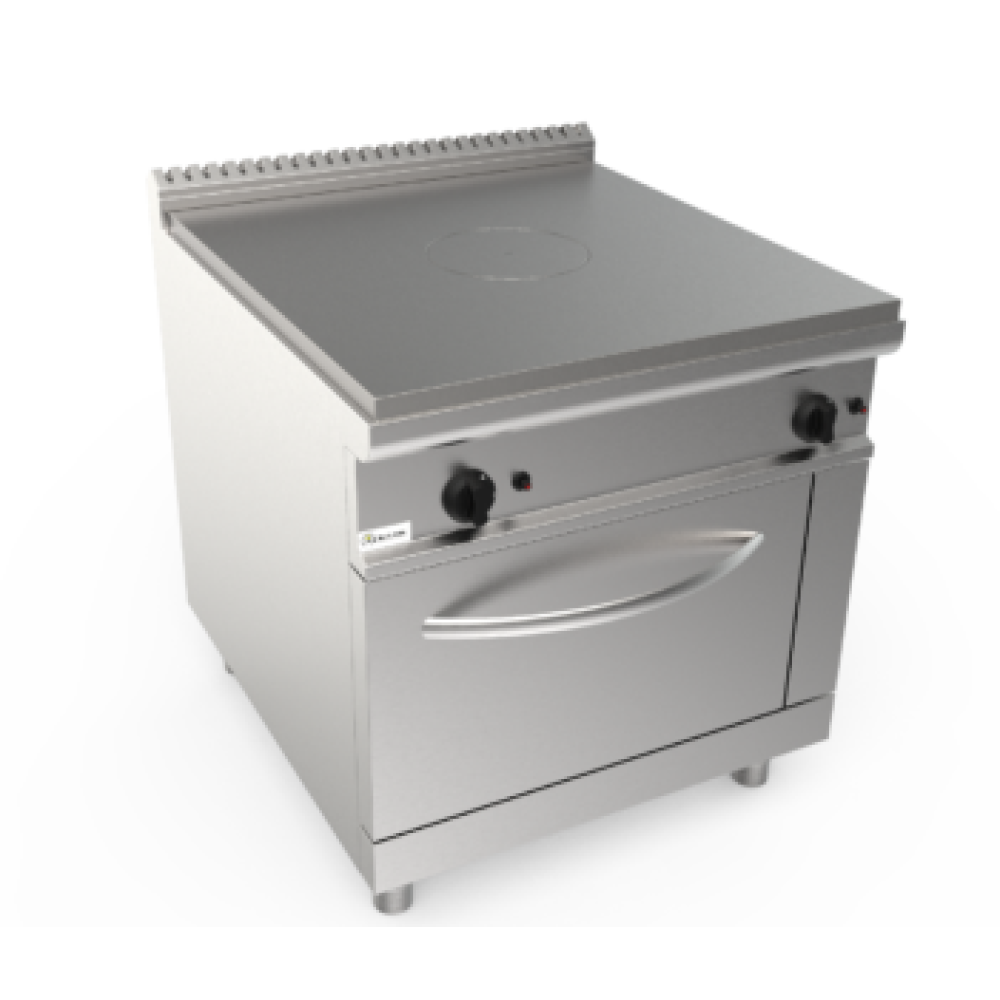 Solid top gas range with gas stove Lady 900 L9/TPG4LO