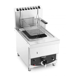 Gas fryer with tap 10L