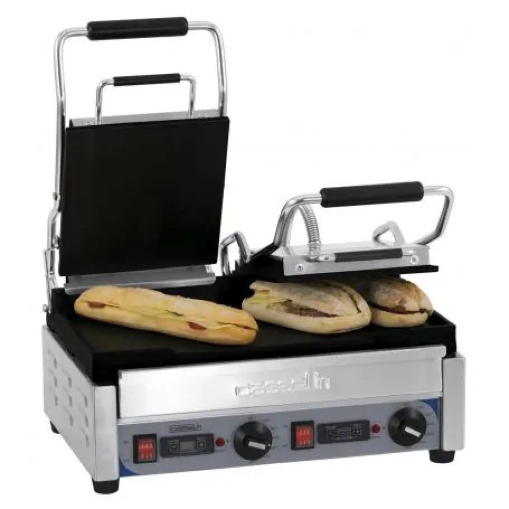 Grill double contact PREMIUM lisse