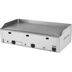 Gas cast iron griddle smooth 90