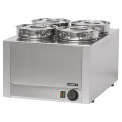 Mērču sildītājs bain-marie 4 x 4,5L