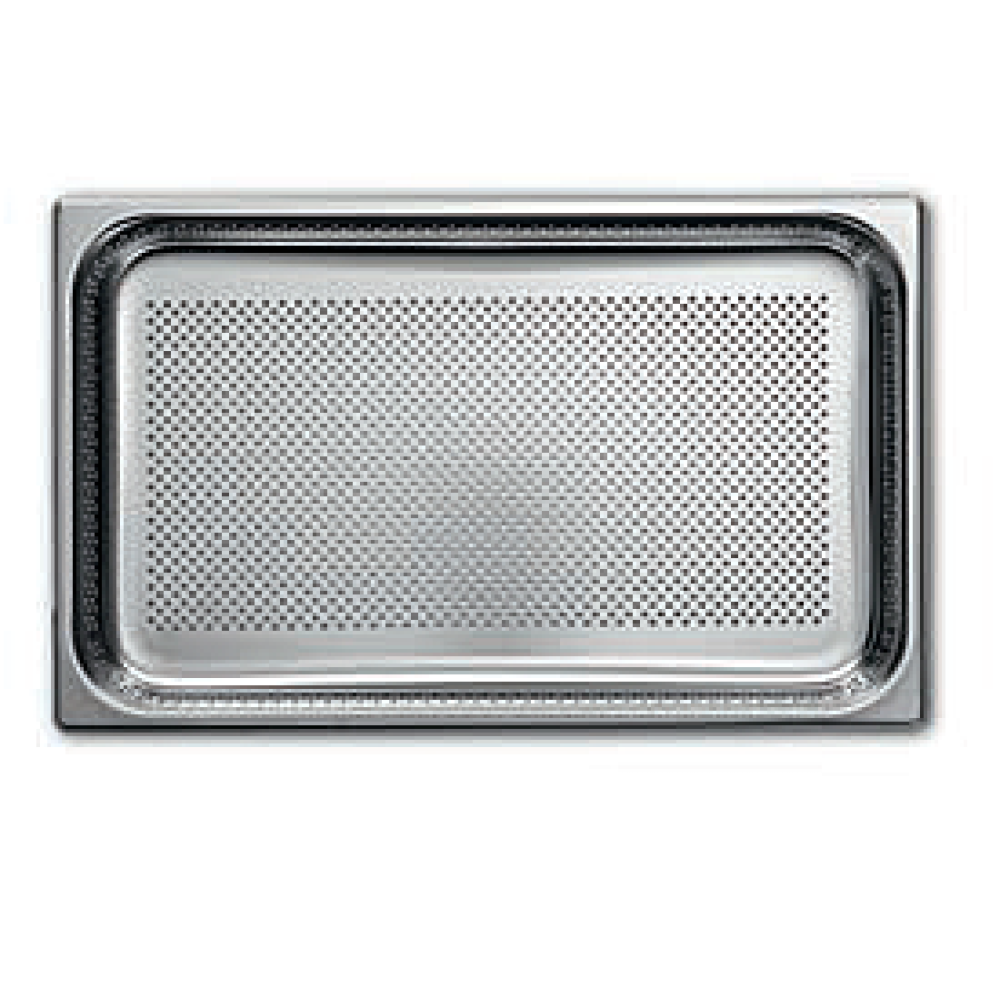 Pan stainless steel, perforated, D40 mm