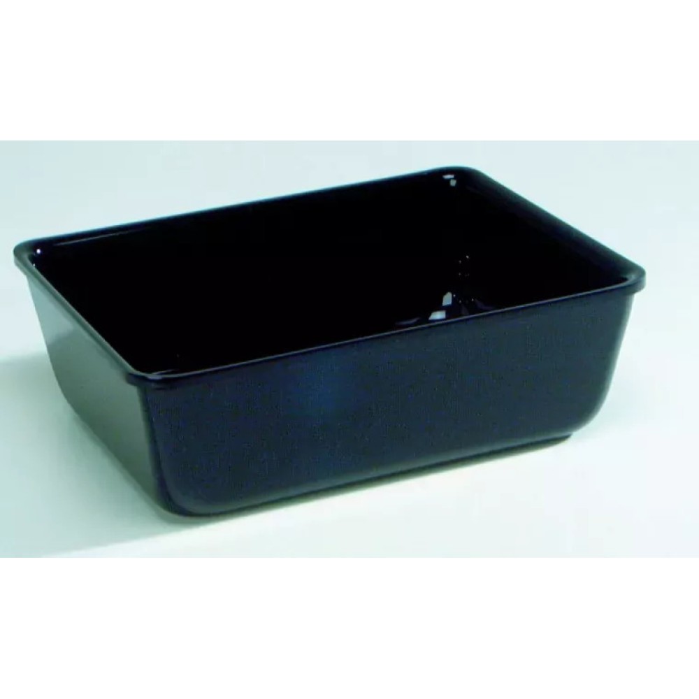 Polimetilmetakrilato GN 1/5 80 mm Plexi indas Juoda (A00006229)