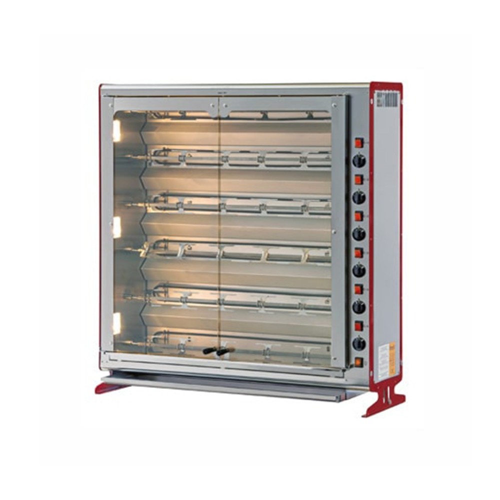 Electric chicken grill 24P-ELBA-6spits electric