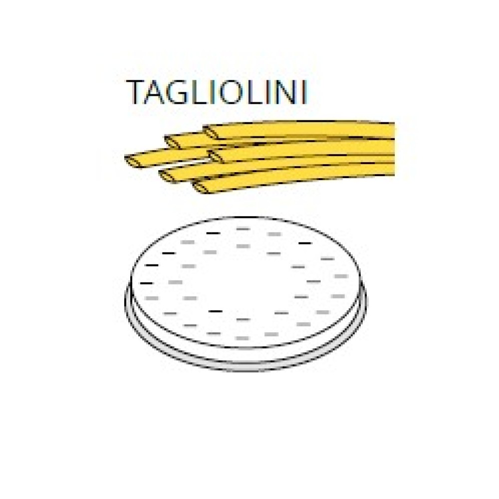 Alloy mould for pasta machine 1.5N-Tagliolini