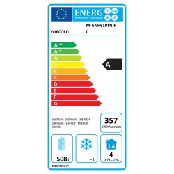 ARMOIRES RÉFRIGÉRÉES GN2/1 VENTILÉES M-GNH610TN-FC