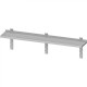 Stainless steel single adjustable hanging shelf 1600