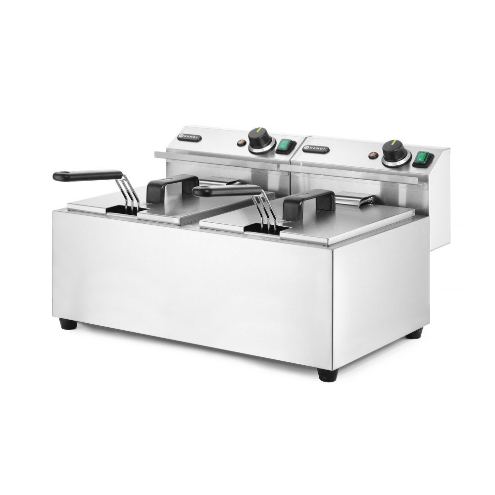 Friteuse manuelle Profi Line, 2 x 8 l