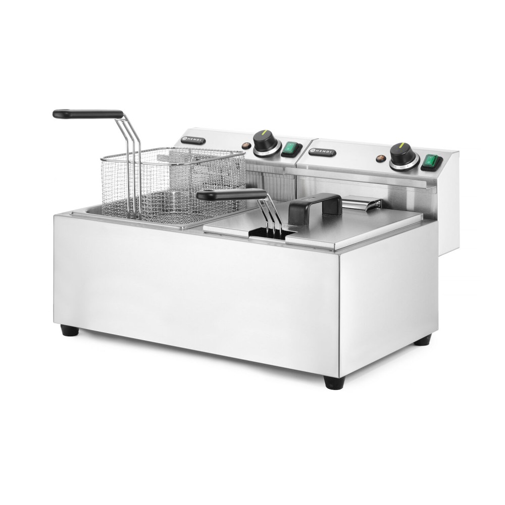 Friteuse manuelle Profi Line, 2 x 8 l