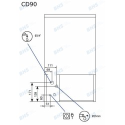 Ledus ģenerators CD90, 88kg/24h