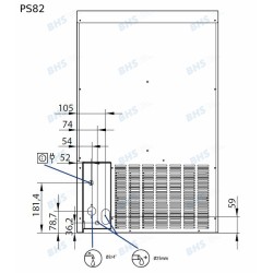 Ledus ģenerators PS82, 81kg/24h