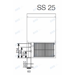 Ice generator SS 25W 24KG/24H