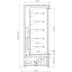 Külmvitriin ECOMAX 0,9 890 mm Külmvitriin ECOMAX 0,9 890 mm